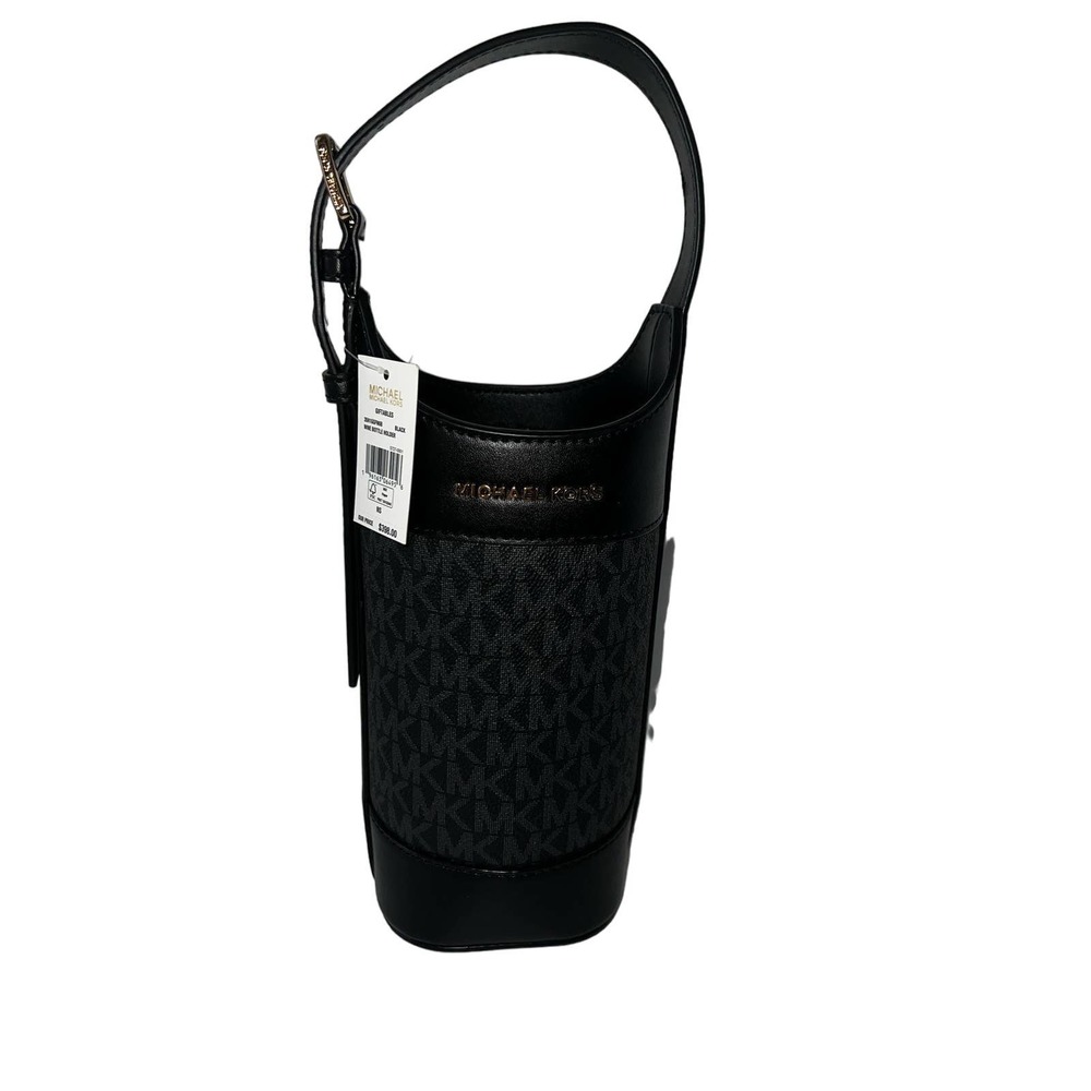NWT - Michael Kors - Black - Wine Bottle Holder
